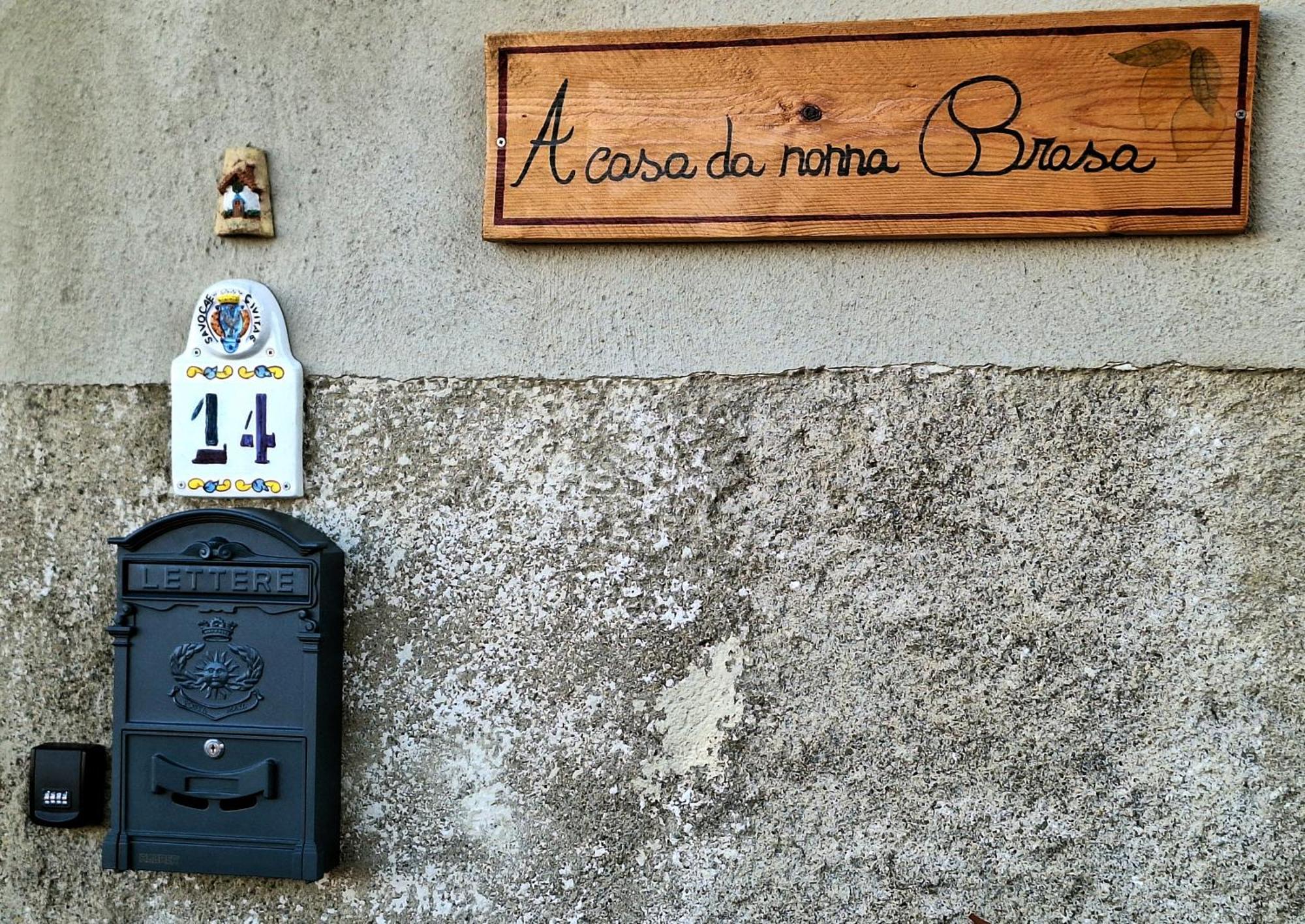A Casa Da Nonna Brasa Holiday Home سافوكا المظهر الخارجي الصورة